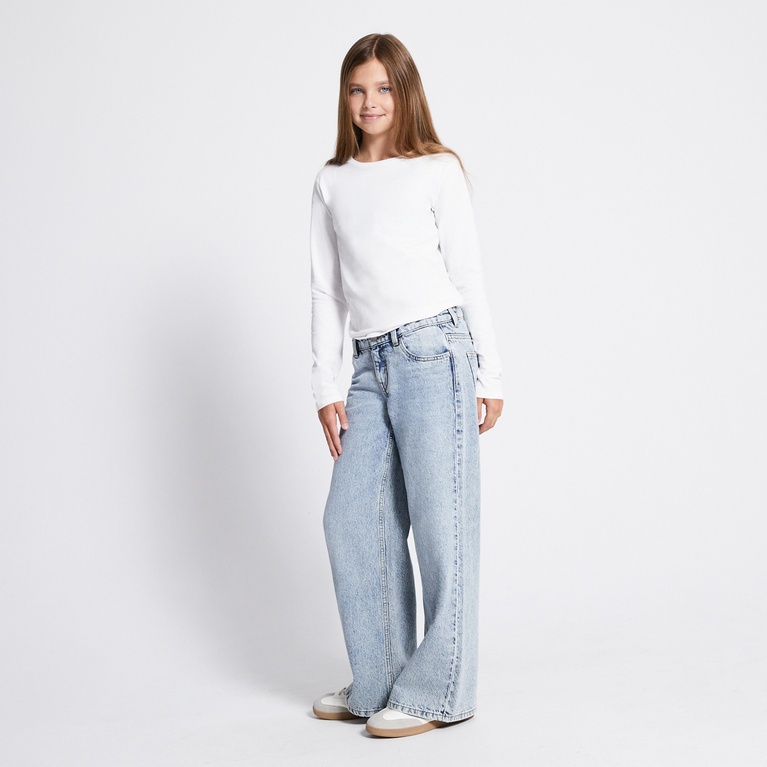 Mid waist wide jeans "Optiwide star"